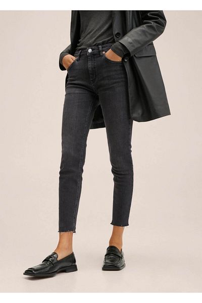 MANGO Woman Skinny Cropped Jeans