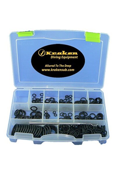 KRAKEN O-ring Set 12 Çeşit 400 Adet, Oring Çıkartıcı Ile