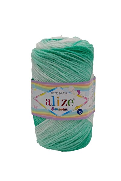 Alize Şekerim Bebe Batik 6317 - 100gr X 5 Bucăţi