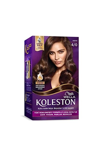 Wella Koleston Kit Saç Boyası 4/0 Kahve