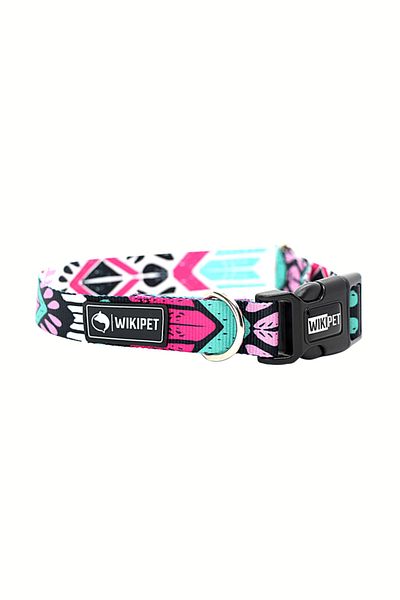 Wikipet Aztec Dark Dog Collar