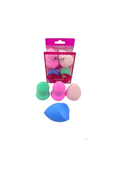 Roesıa Rose Cosmetics Rose Makyaj Süngeri 4'lu