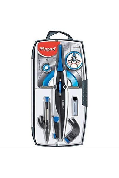 Maped 290310   Premium Office and Stationery Jib Set - Black Blue Transparent