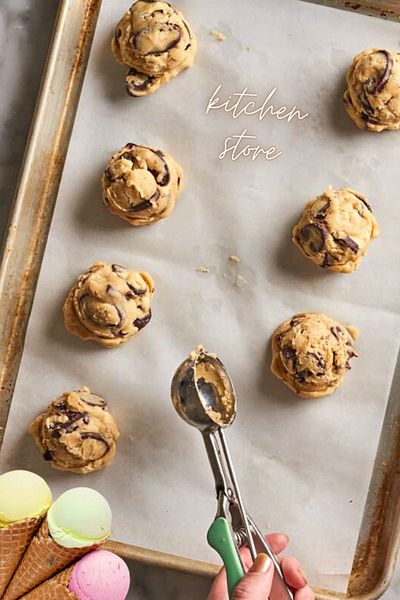 Kitchen Store Stainless Steel Cookie Ice Cream Spoon