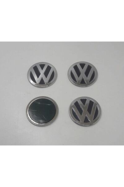 Volkswagen Jant Göbeği Etiketi 60mm