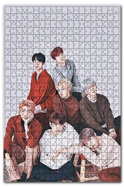 Cakapuzzle Bts Korean Teens Innocent Faces 120 Piece Puzzle Jigsaw Puzzle Mdf