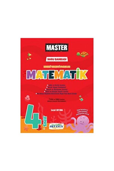 Genel Markalar Okyanus Yayınları 4. Sınıf Master Matematik Soru Bankası