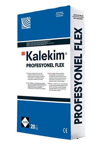 Kalekim KALEKİM 1073 PROFESYONEL FLEX GRİ SERAMİK YAPIŞIRMA HARCI (C2TE)25KG