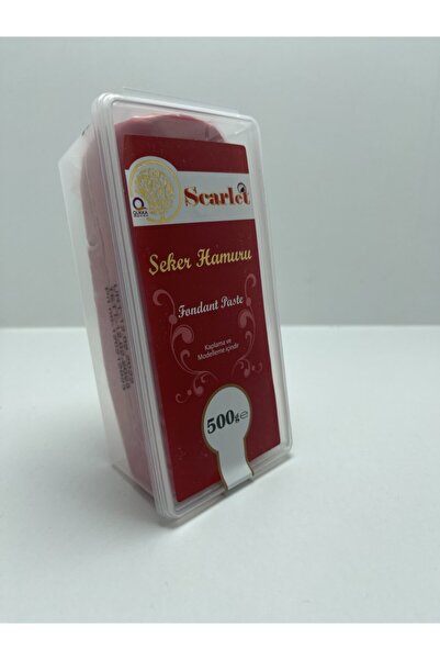 scarlet Şeker Hamuru 500g Kırmızı