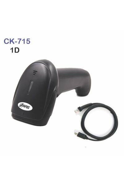 Ck 715a Kablolu 1d Usb Tak Çalıştır Barkod Okuyucu
