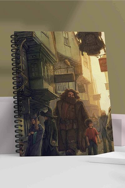 Apeirona | Limitless Art Caietul Harry Potter - Jurnal Bullet |   Punctat |   A5 |   Spirala de oțel |   90 de pagini |   Husă rigidă din carton