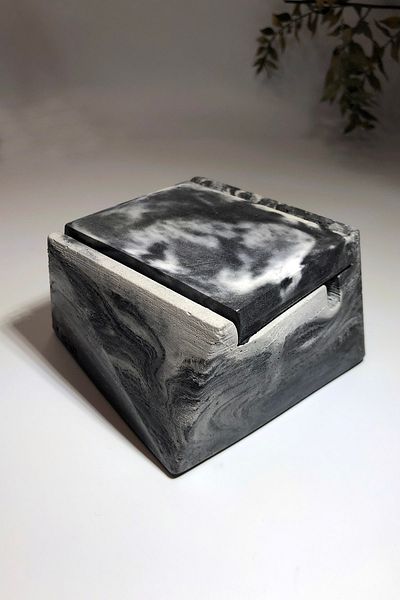 RocArt Home Μετρικός πίνακας σκόνης από σκυρόδεμα