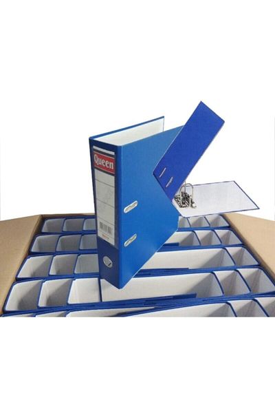 QueenKlasör Folder Queen Wide Snap Blue Pachet 15 Economic