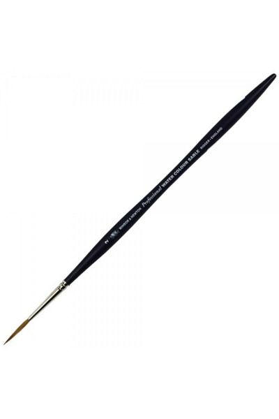 Winsor Newton Winsor & Newton Professional Kolinsky Στρογγυλή βούρτσα Sable με κοντή λαβή Νο:2