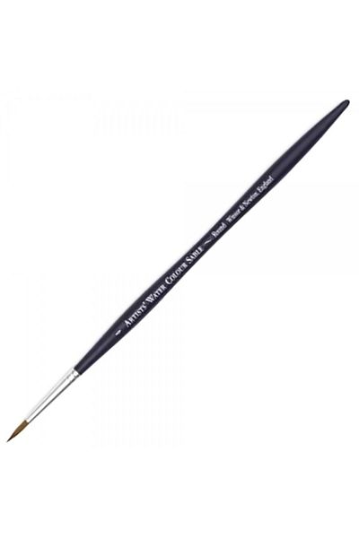 Winsor Newton Winsor & Newton Professional Kolinsky Short Handle Sable Round Brush No:4
