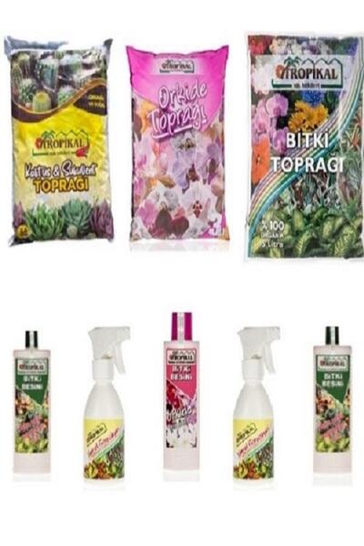TROPİKAL Bitki Toprağı Ve Bitki Besini Seti