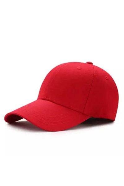 eleven market Red Unisex Sports Hat Cap