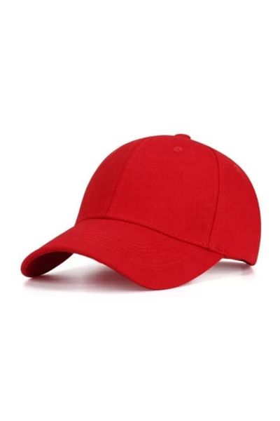 eleven market Red Unisex Sports Hat Cap