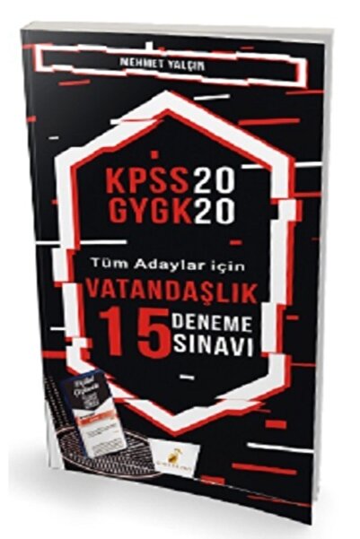 Genel Markalar Süper Fiyat - Pelikan 2020 Kpss Vatandaşlık 15 Deneme Dijital ...