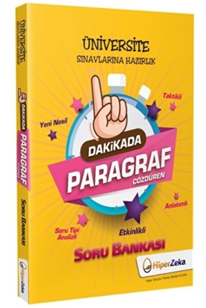 Uzman Kariyer Yayınları Yks - Tyt - Ayt 1 Dakikada Paragraf Çözdüren Soru Ban...