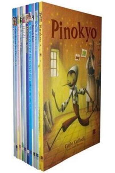 Bilge Kültür Sanat كتاب مسلسل كلاسيكيات العالم المصورة (مجموعة من 10 كتب) - ج...
