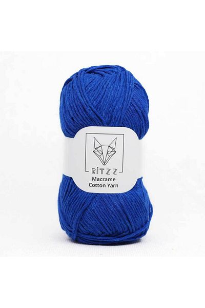 Ritzz Λεπτό νήμα μακραμέ Koton // 1,5mm // 030 // Saks Blue