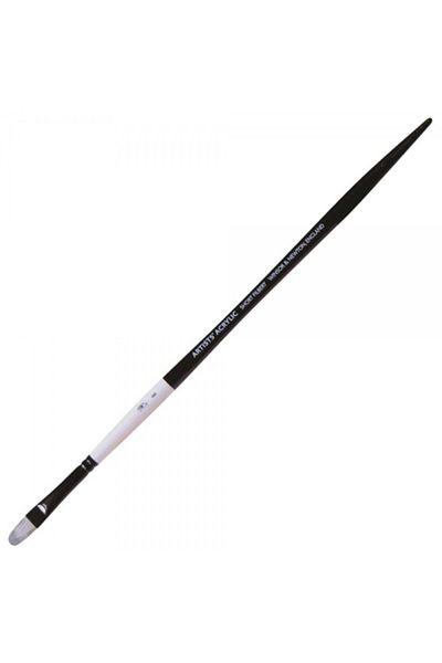 Winsor Newton Winsor & Newton Professional Acrylic Long Handle Synthetic Brush with Short Cat No:8