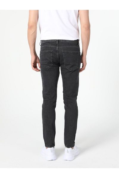 Colin's 044 Karl Straight Cut Low Waist Straight Leg Men's Dark Gray Jean Pants