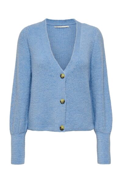 ONLY Cardigan Onlclare L/s Knt Noos Cardigan tricotat de bază cu nasturi cu decolteu în V