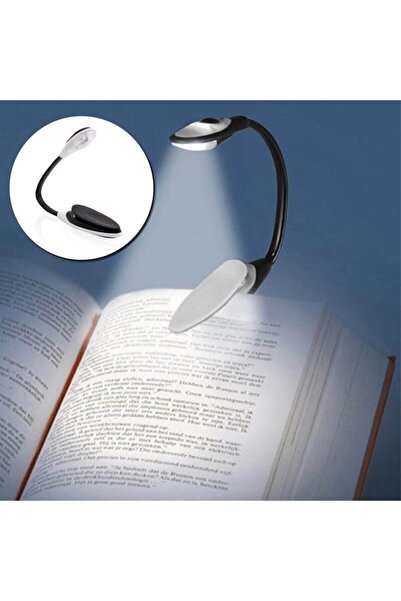 5DM Buffer Kitap Okuma Lambası Kıskaçlı Işık Pilli Aydınlatma Kitap