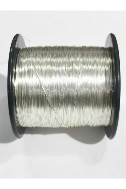 LİVZA BİJUTERİ Gümüş Renk 0.30 Mm Vernikli Flografi Teli 500 Gr.