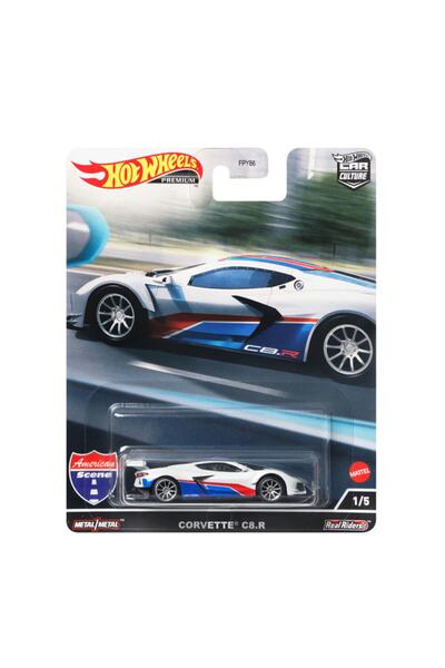 HOT WHEELS Car Culture Premium Arabalar American Scene Corvette C8 R