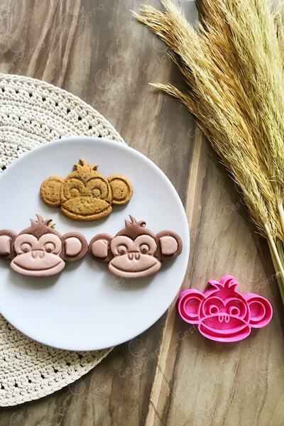 CESTOPİENO قالب كوكي القرد