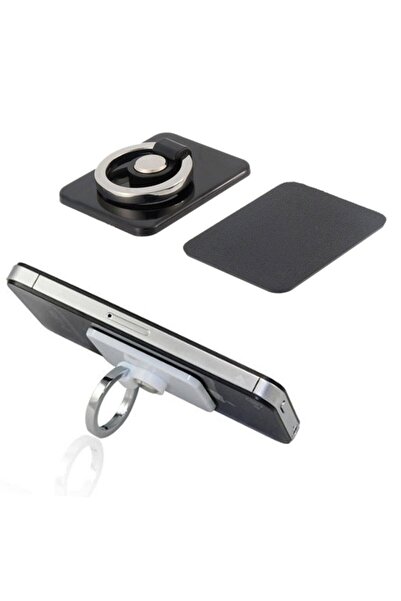 Çokuygunuz Telefon Arkasına Takılan Yüzük Şeklinde Telefon Tutucu Aparat