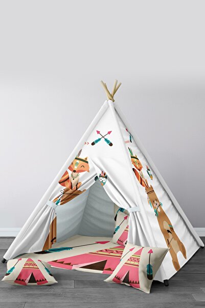 instababyrooms Çocuk Odası Tasarım Kızıldereli Oyun Çadırı Moodel No:124