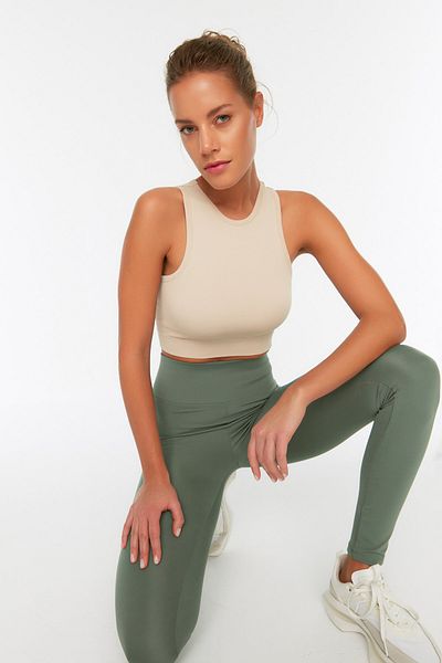 Trendyol Collection Sport-BH - Grau - Unifarben