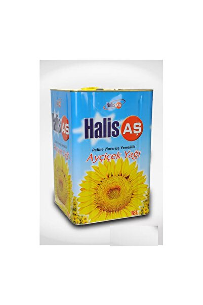 Halis Yağ Ayçiçek Yağı 18 Litre