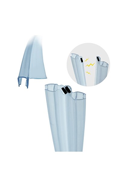 Bather Duşakabin Mıknatısı 1 Takım + 2 Adet Duşakabin Suluk Fitili H: 190cm