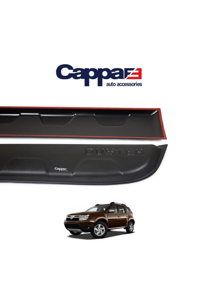 Cappafe Dacia Duster Kapı Koruma Dodik Seti Uv Katkılı (Abs) Mat Siyah 4 Parç...