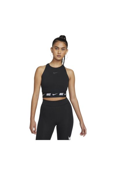 Nike Sportwear Essential Tank Top Black Women's Athlete - Trendyol