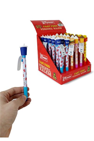 Mikro Versatile Pen with Fast Food Figure 0.7