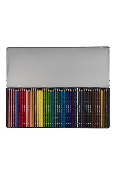 Bruynzeel Color Pencils Turtle Set Dry Paint Pen Set 45 Colors Metal Box