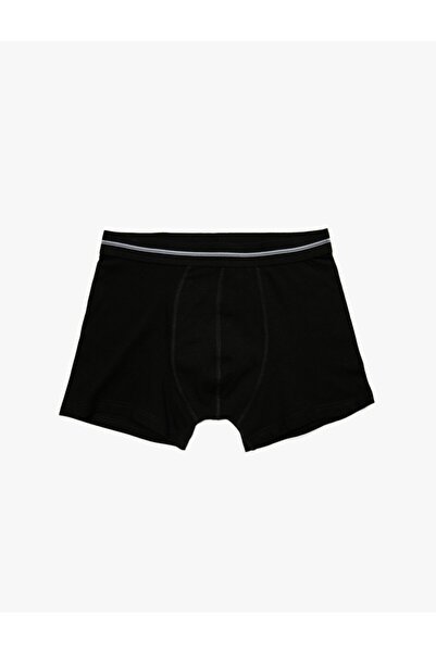 Lonca Tekstil Black Men's Boxer 3 Pack