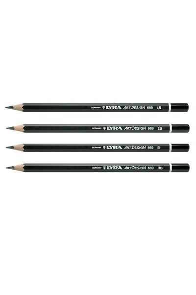 LYRA Art Design Graduated Pen Hb-b-2b-4b