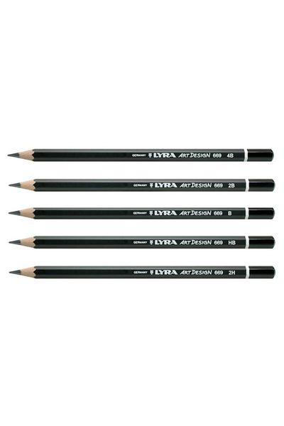 LYRA Art Design Graduated Pen 2h-hb-b-2b-4b