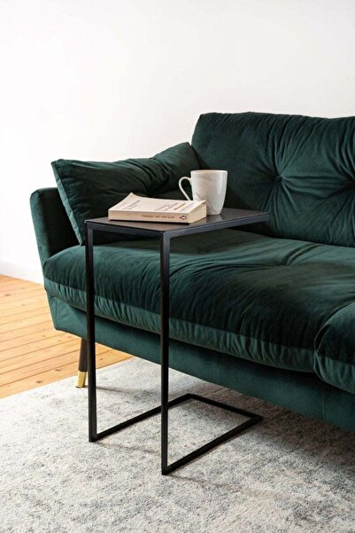 MERZANA Pleasure C Sehpa, Metal Yan Sehpa