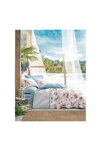 Cotton Box Set cuvertură de pilota Maritime 100% bumbac