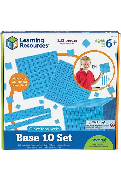 Learning Resources Manyetik Base Ten Seti