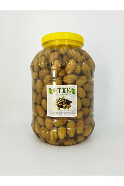etik yerli ürünler Kalamata Cinsi Iri Boy Kırma Tatlanmış Zeytin 5 Kg