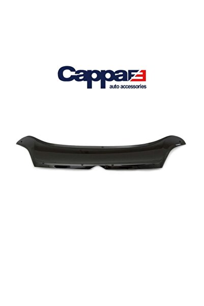 Cappafe Citroen Jumper Ön Kaput Koruyucu Rüzgarlığı 4mm Akrilik (abs) Piano Black 2014 ve Sonrası